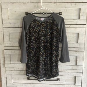 Lularoe - womens large 3/4 sleeve